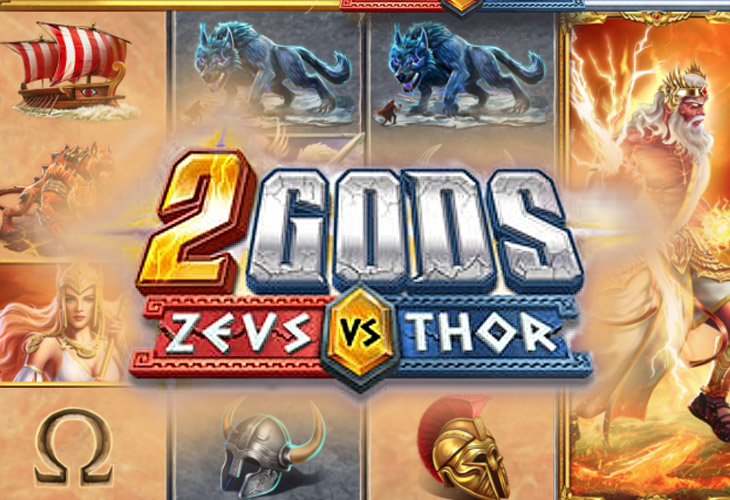 2 Gods Zeus vs Thor - 4ThePlayer slot at Maxa Kasino Casino