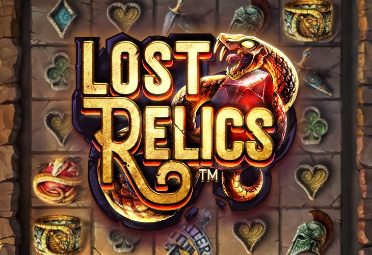 Lost Relics - NetEnt slot at Maxa Kasino Casino