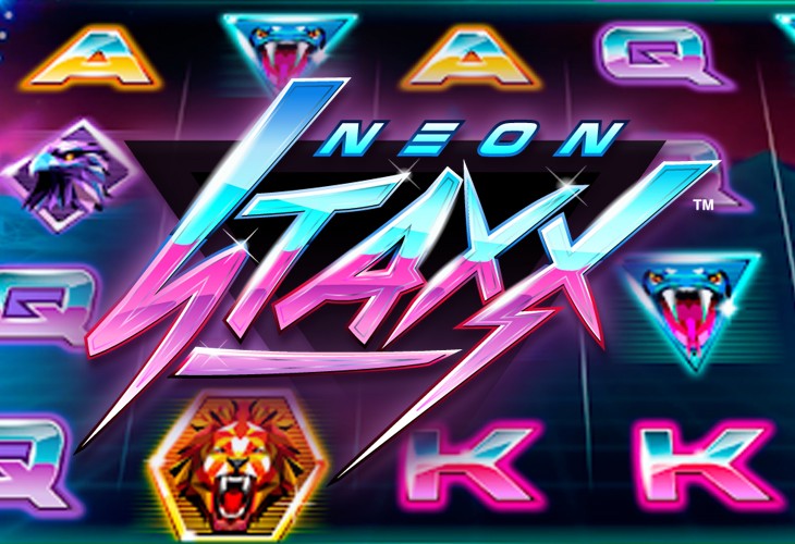 Neon Staxx - NetEnt slot at Maxa Kasino Casino