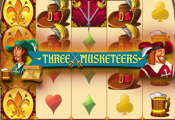 Three Musketeers - Red Tiger Gaming slot at Maxa Kasino Casino